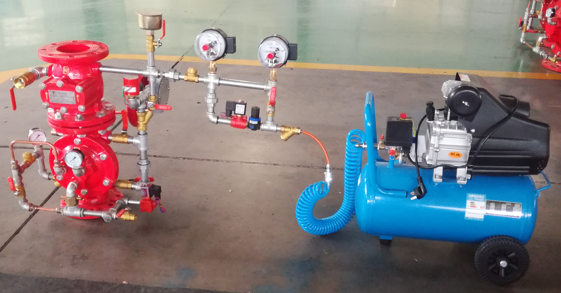 預(yù)作用裝置