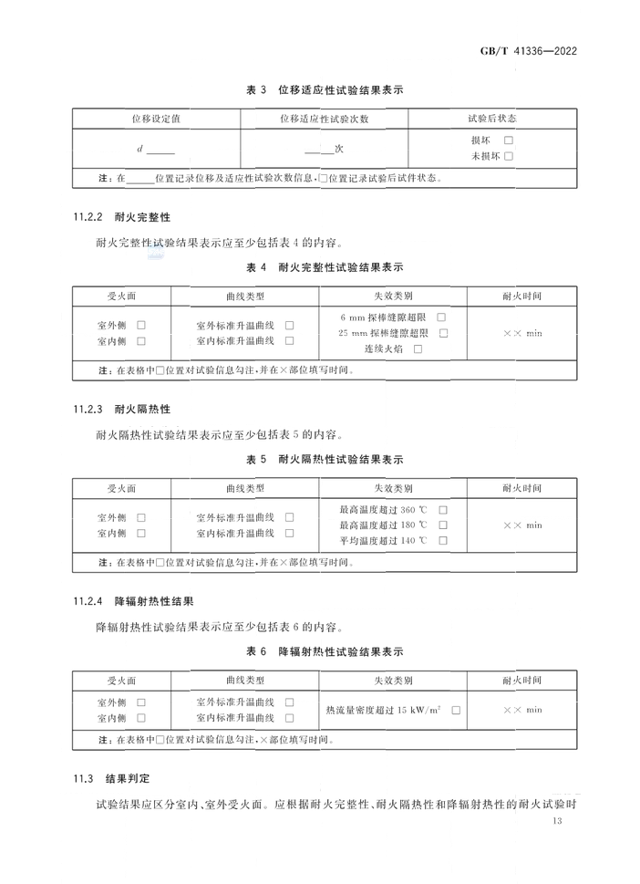 GB/T 41336-2022《建筑幕墻防火性能分級(jí)及試驗(yàn)方法》全文公開