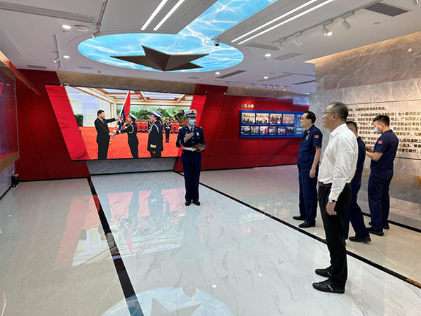 日前天津消防研究所赴廣東省消防救援總隊(duì)、深圳消防救援支隊(duì)開(kāi)展調(diào)研交流