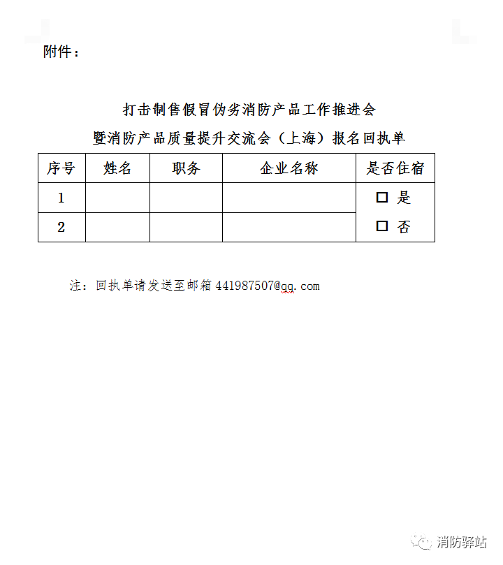 關于召開打擊制售假冒偽劣消防產(chǎn)品推進會暨消防產(chǎn)品質(zhì)量提升交流會（上海）的通知